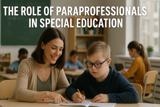 The Role of Paraprofessionals in Special Education